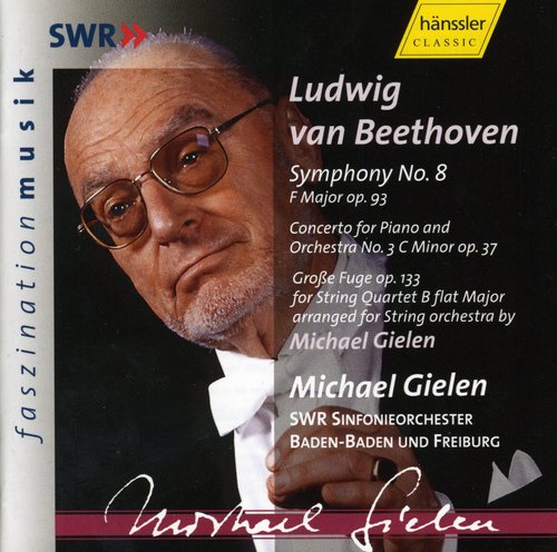 L.V. Beethoven - Symphony 8 / Piano Cto 3 Music CD
