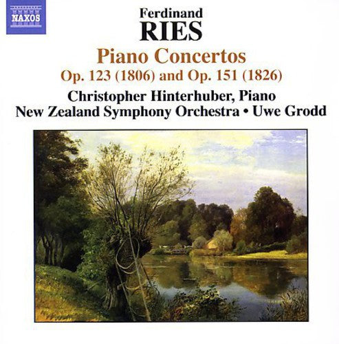 Christopher Hinterhuber - Ries, F. : Con Pno-Vol. 1 Music CD