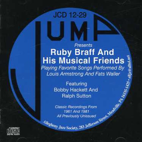 Ruby Braff & His Musical Friends - Recovered Treasures Music CD