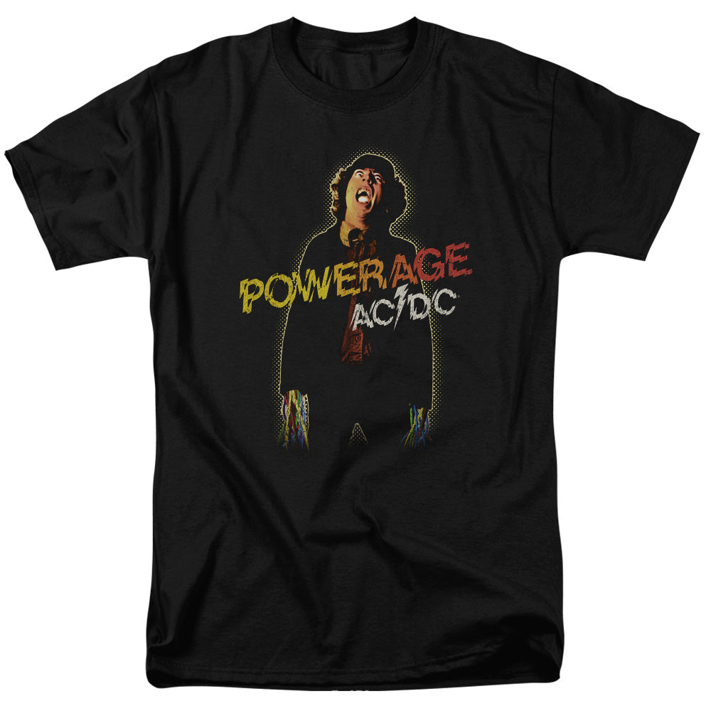 AC/DC Powerage Mens T Shirt Black Officially Licensed