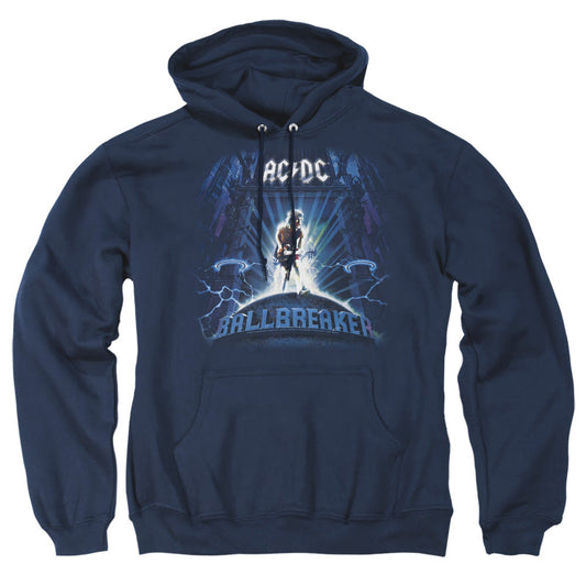 AC/DC Ballbreaker Mens Hoodie Navy Officially Licensed