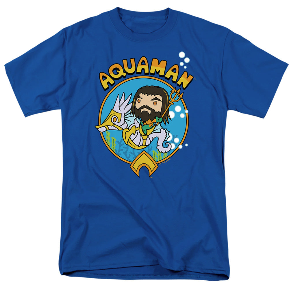 Aquaman And The Lost Kingdom Chibi Aquaman Mens T Shirt Royal Officially Licensed