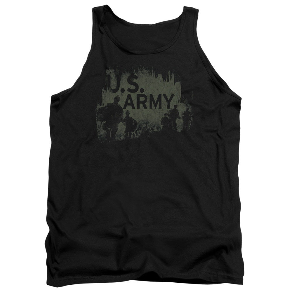Army Soldiers Mens Tank Top Shirt Black Officially Licensed