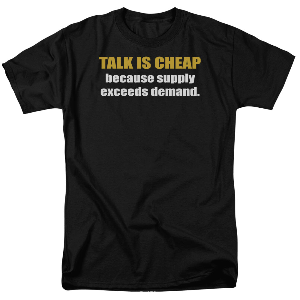 Supply Exceeds Demand Mens T Shirt Black Officially Licensed