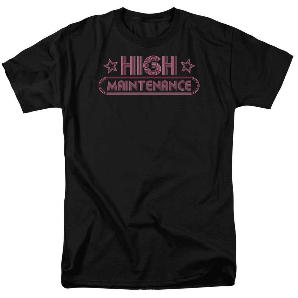 High Maintenance Mens T Shirt Black Officially Licensed