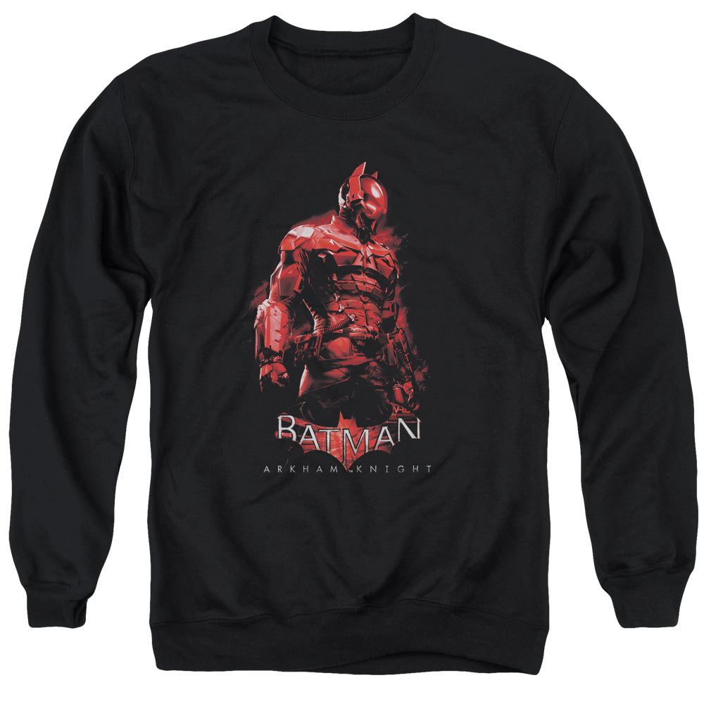 Batman Arkham Knight Knight Mens Crewneck Sweatshirt Black Officially Licensed