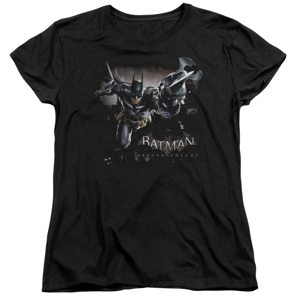 Batman Arkham Knight Grapple Womens T Shirt Black Officially Licensed
