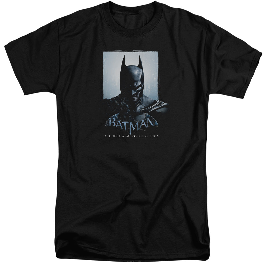 Batman Arkham Origins Two Sides Mens Tall T Shirt Black Officially Licensed