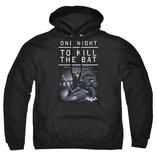 Batman Arkham Origins One Night Mens Hoodie Black Officially Licensed