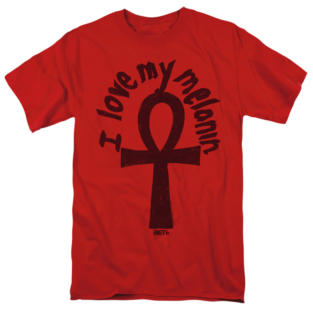 Bet I Love My Melanin Mens T Shirt Red Officially Licensed