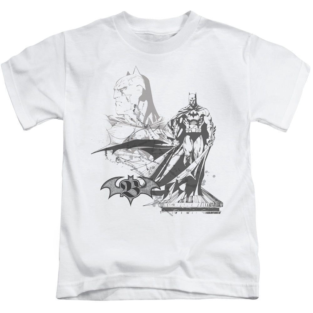 Batman Overseer Juvenile Kids Youth T Shirt White Officially Licensed