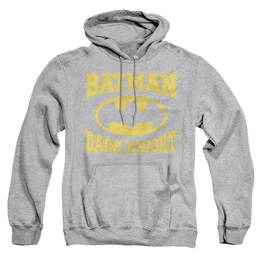 Batman Dark Knight Jersey Mens Hoodie Athletic Heather Officially Licensed