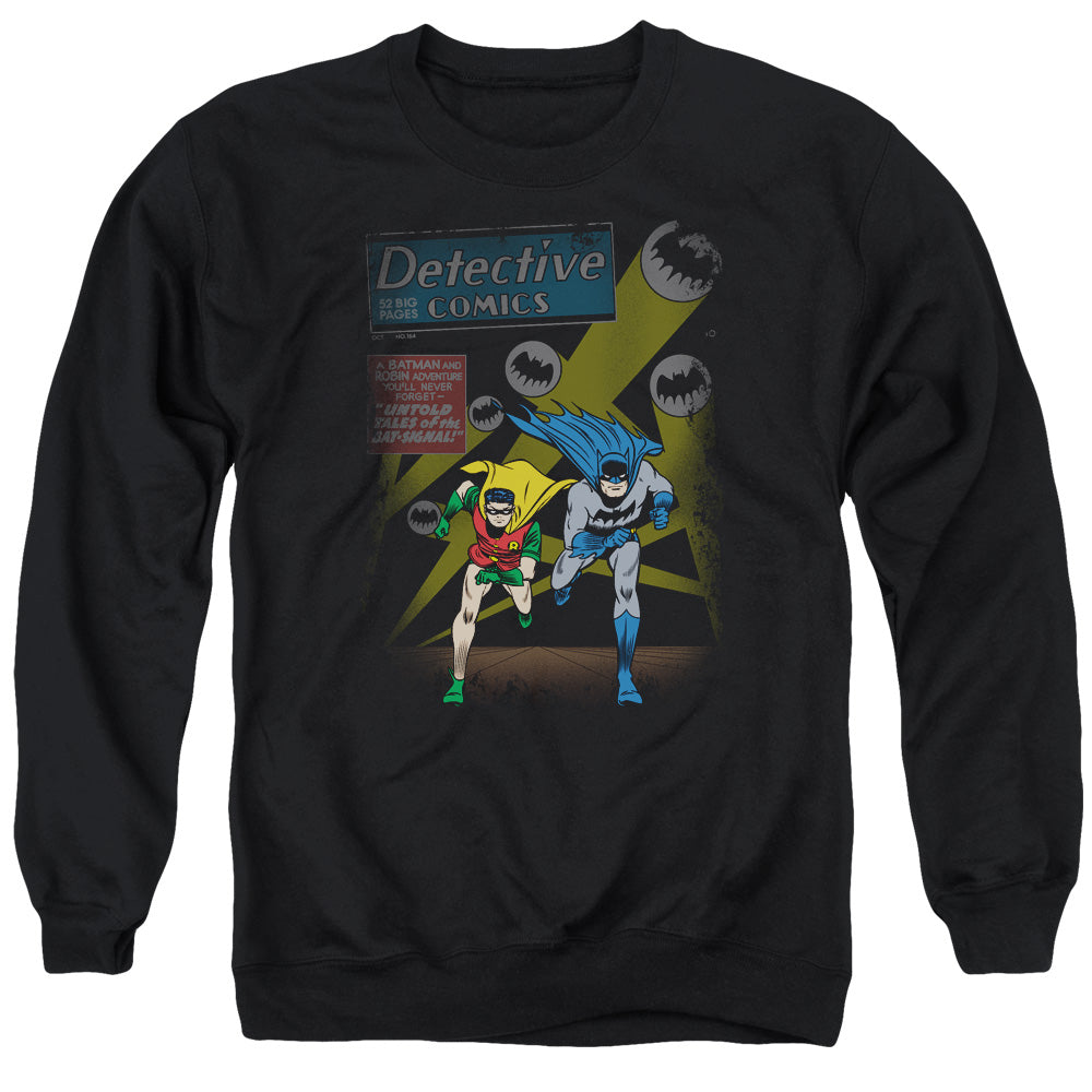 Batman Dynamic Duo Mens Crewneck Sweatshirt Black