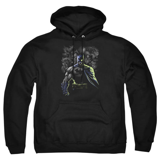 Batman Villains Unleashed Mens Hoodie Black Officially Licensed