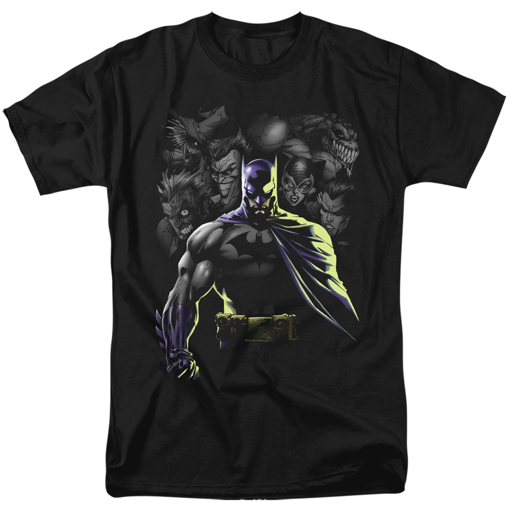 Batman Villains Unleashed Mens T Shirt Black Officially Licensed