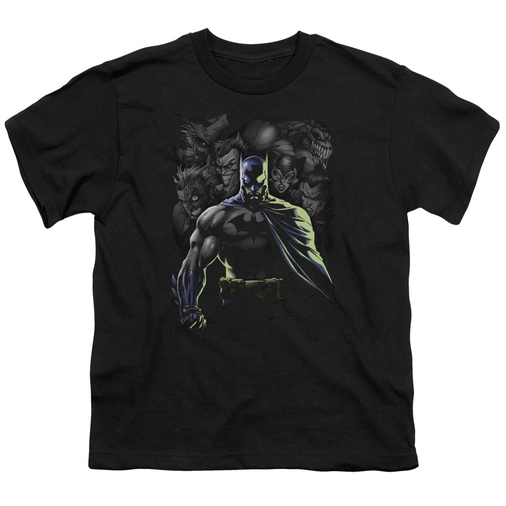 Batman Villains Unleashed Kids Youth T Shirt Black Officially Licensed