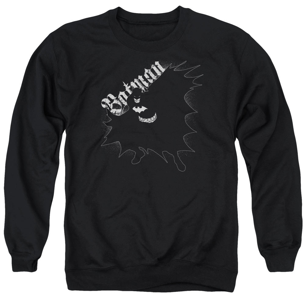 Batman Darkness Mens Crewneck Sweatshirt Black
