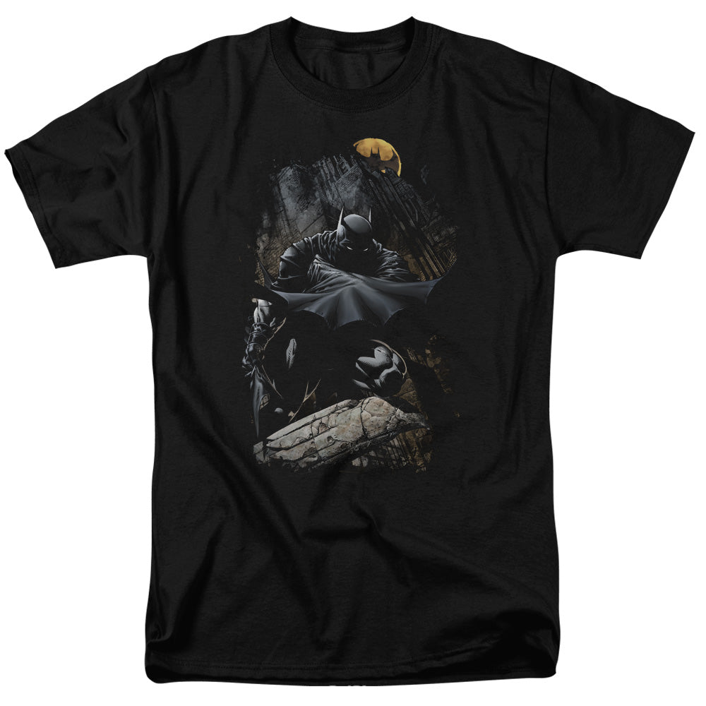 Batman Sweeping Cape Mens T Shirt Black Officially Licensed
