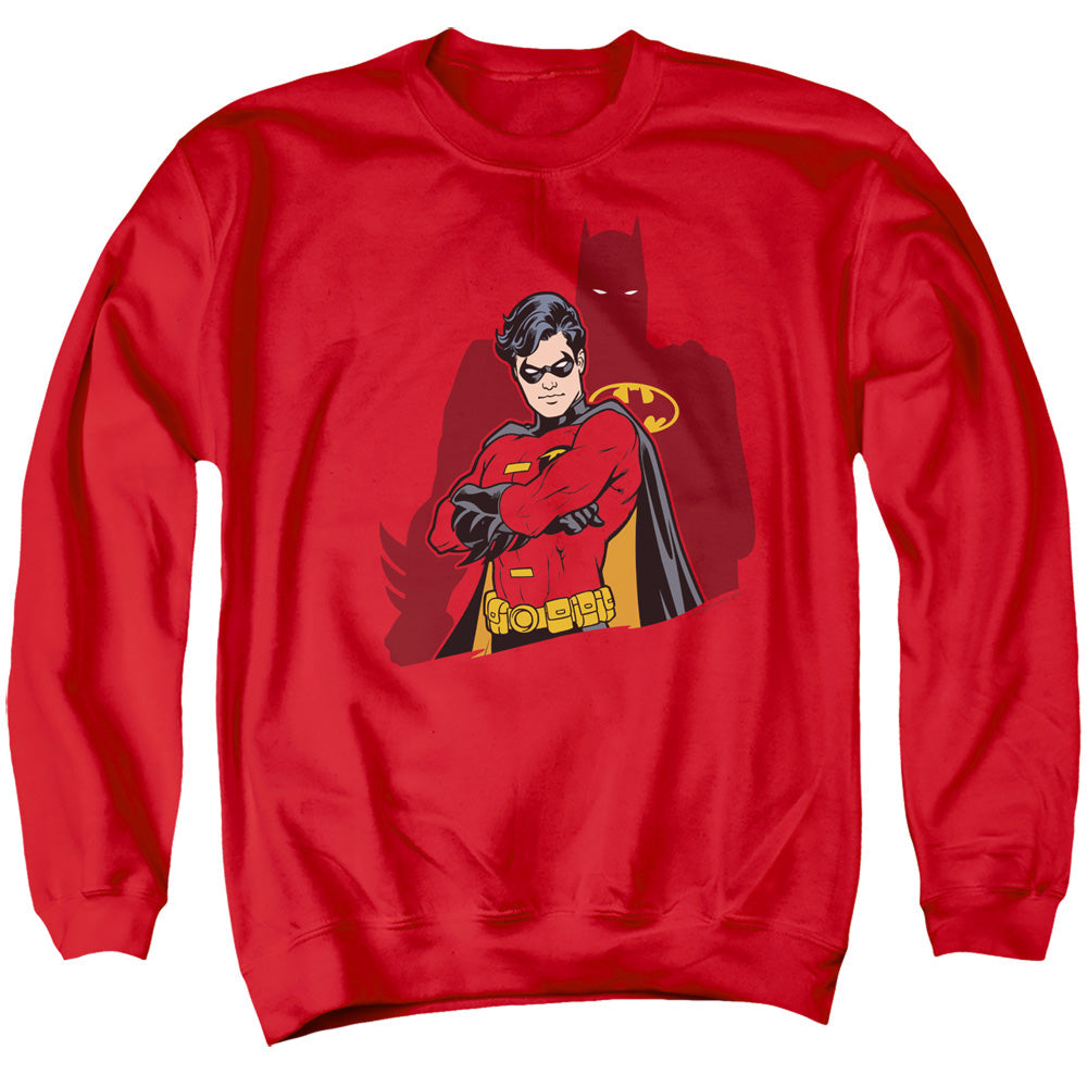 Batman Wingman Mens Crewneck Sweatshirt Red