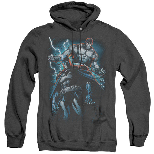 Batman Evil Rising Heather Mens Hoodie Black Officially Licensed