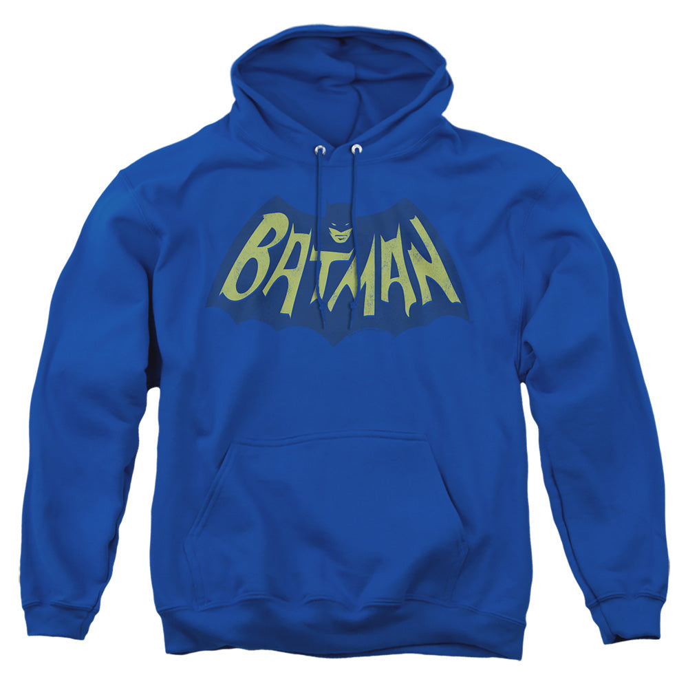 Batman Show Bat Logo Mens Hoodie Royal Officially Licensed