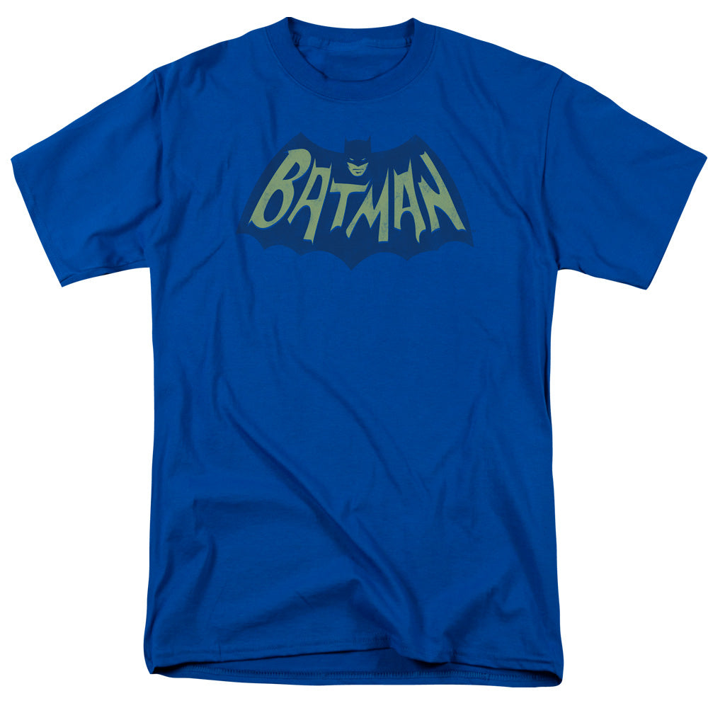 Batman Show Bat Logo Mens T Shirt Royal Blue Officially Licensed