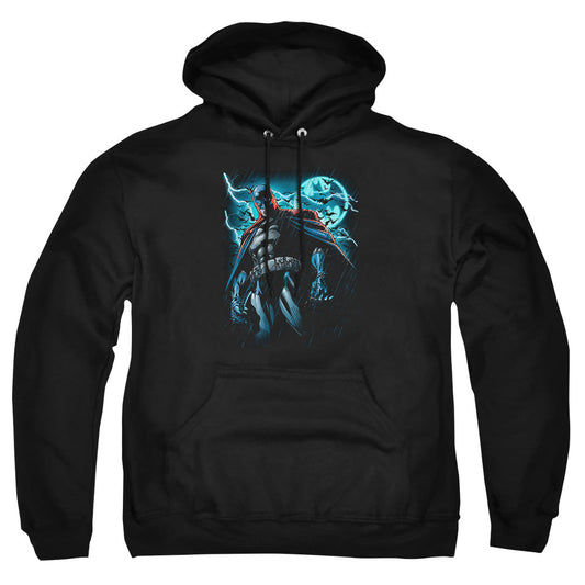 Batman Stormy Knight Mens Hoodie Black Officially Licensed