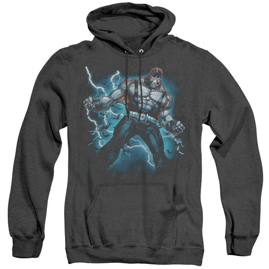 Batman Stormy Bane Heather Mens Hoodie Black Officially Licensed
