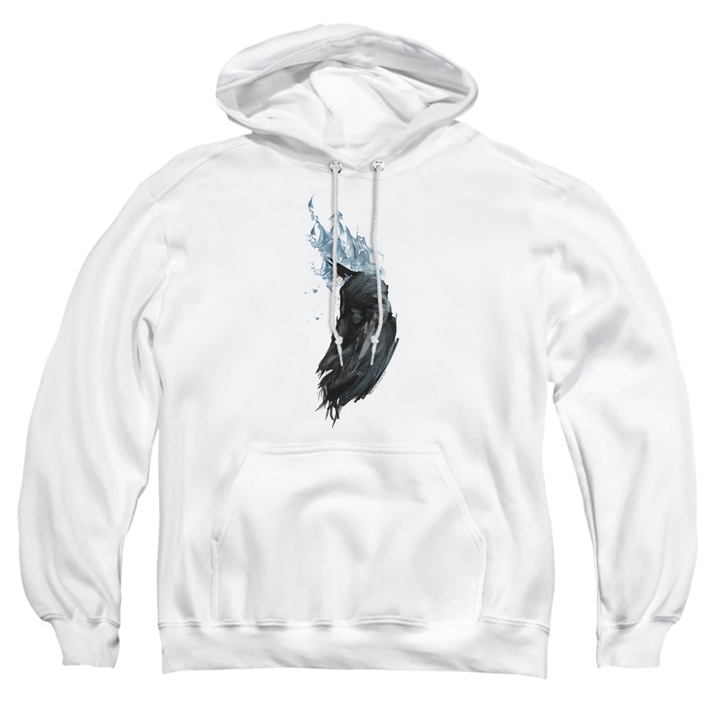 Batman Wash Mens Hoodie White Officially Licensed