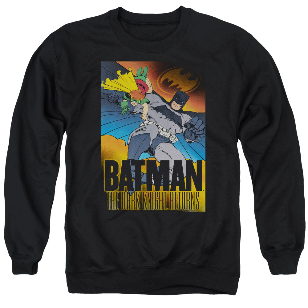 Batman Dk Returns Mens Crewneck Sweatshirt Black