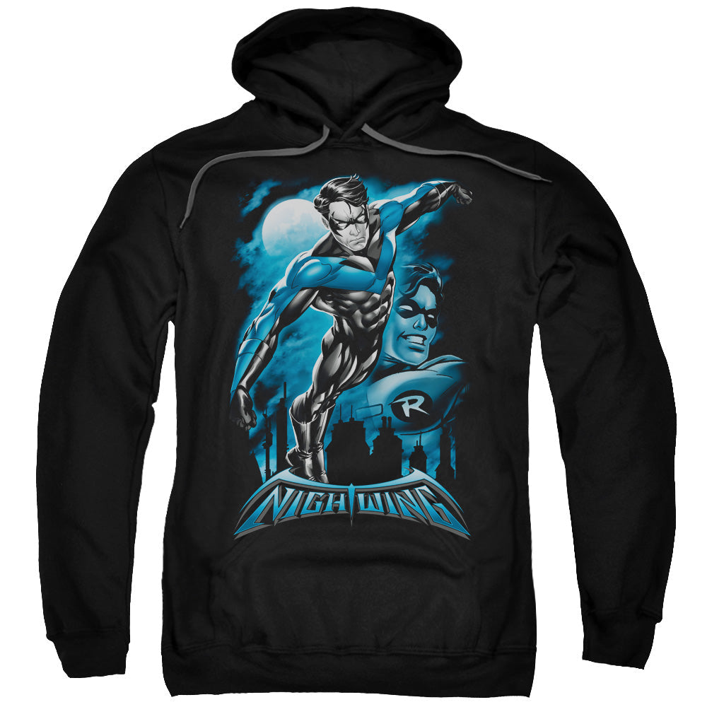 Batman All Grown Up Mens Hoodie Black Officially Licensed