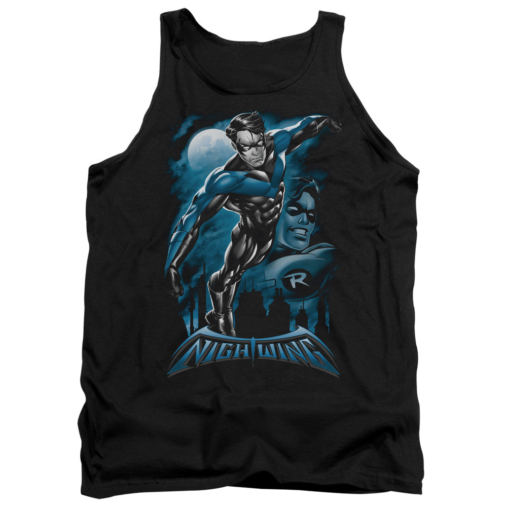 Batman All Grown Up Mens Tank Top Shirt Black Officially Licensed