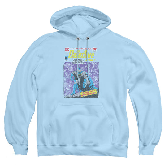 Batman A Thousand Fears Mens Hoodie Light Blue Officially Licensed