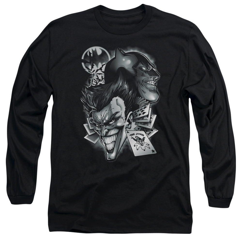 Batman Archenemies Mens Long Sleeve Shirt Black Officially Licensed