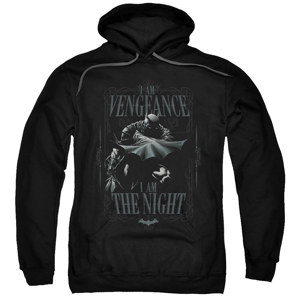 Batman I Am Mens Hoodie Black Officially Licensed