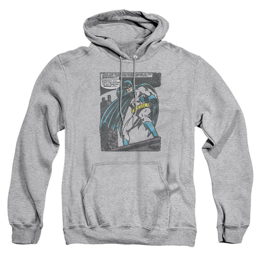 Batman Bat Origins Mens Hoodie Athletic Heather Officially Licensed