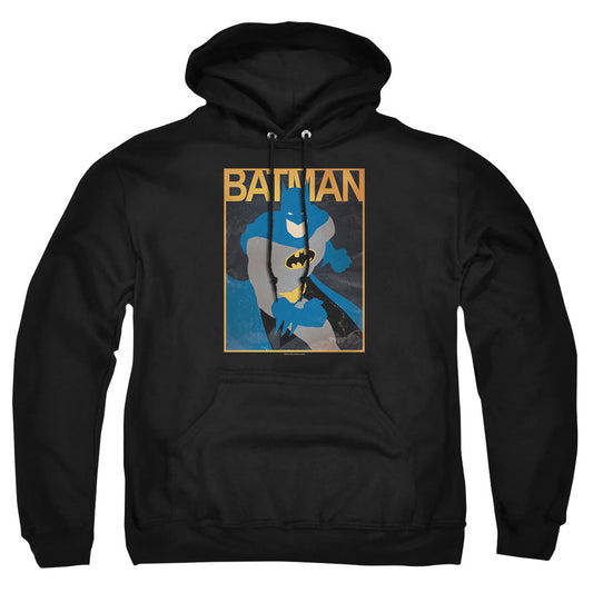 Batman Simple Bm Poster Mens Hoodie Black Officially Licensed