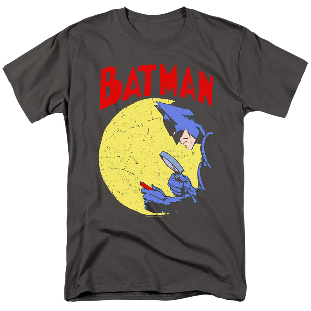 Batman Detective 75 Mens T Shirt Charcoal Officially Licensed