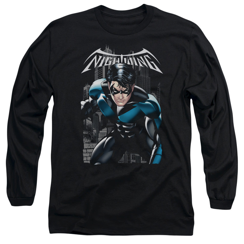 Batman A Legacy Mens Long Sleeve Shirt Black Officially Licensed