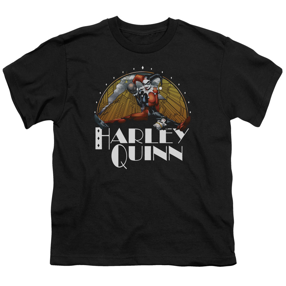 Batman Play Date Kids Youth T Shirt Black Officially Licensed