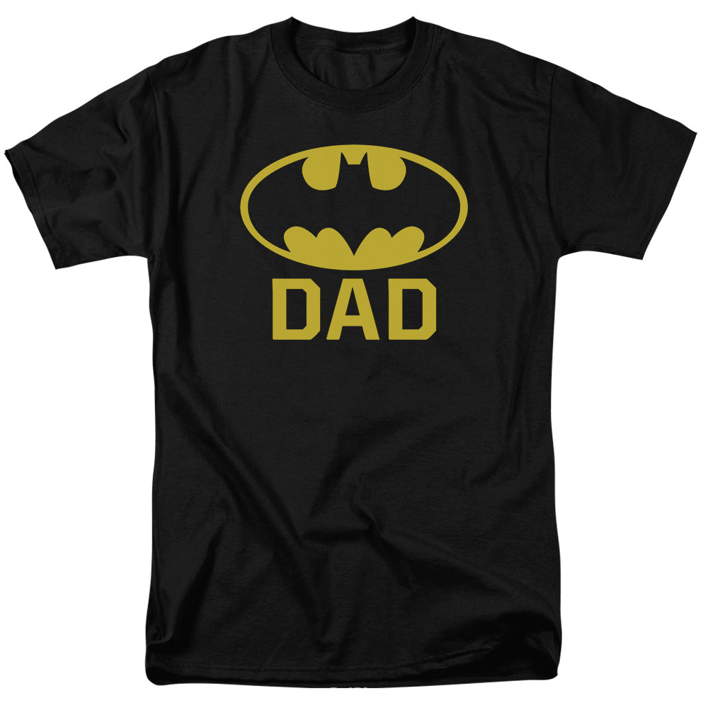 Batman Bat Dad Mens T Shirt Black Officially Licensed