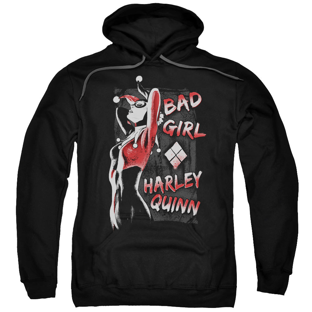 Batman Bad Girl Mens Hoodie Black Officially Licensed