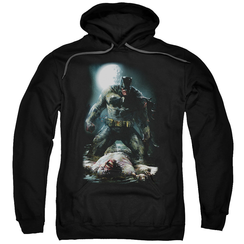 Batman Mudhole Mens Hoodie Black Officially Licensed