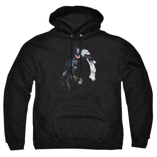 Batman Joker Choke Mens Hoodie Black Officially Licensed