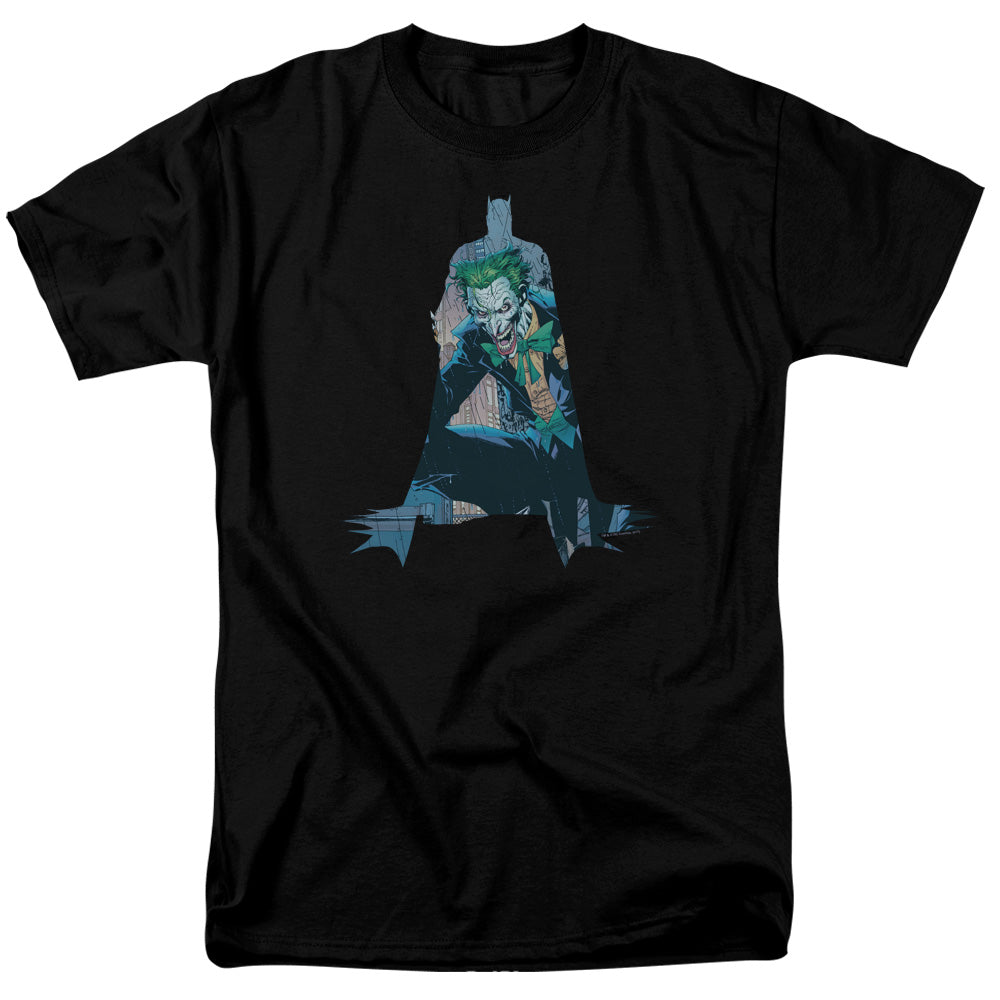 Batman Scene Inside Mens T Shirt Black Officially Licensed
