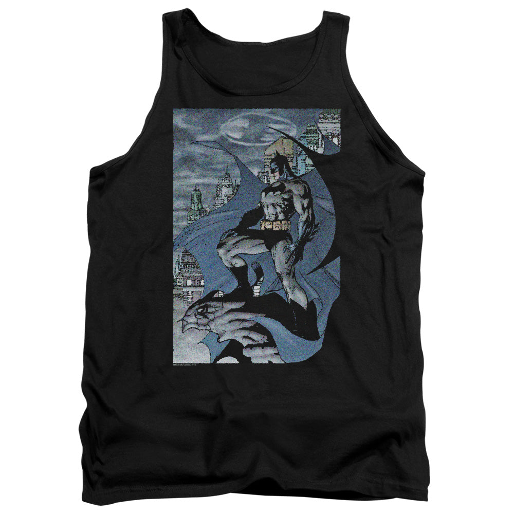 Batman Seurbat Mens Tank Top Shirt Black Officially Licensed