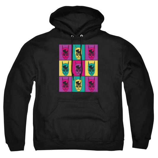 Batman Warhol Batman Mens Hoodie Black Officially Licensed