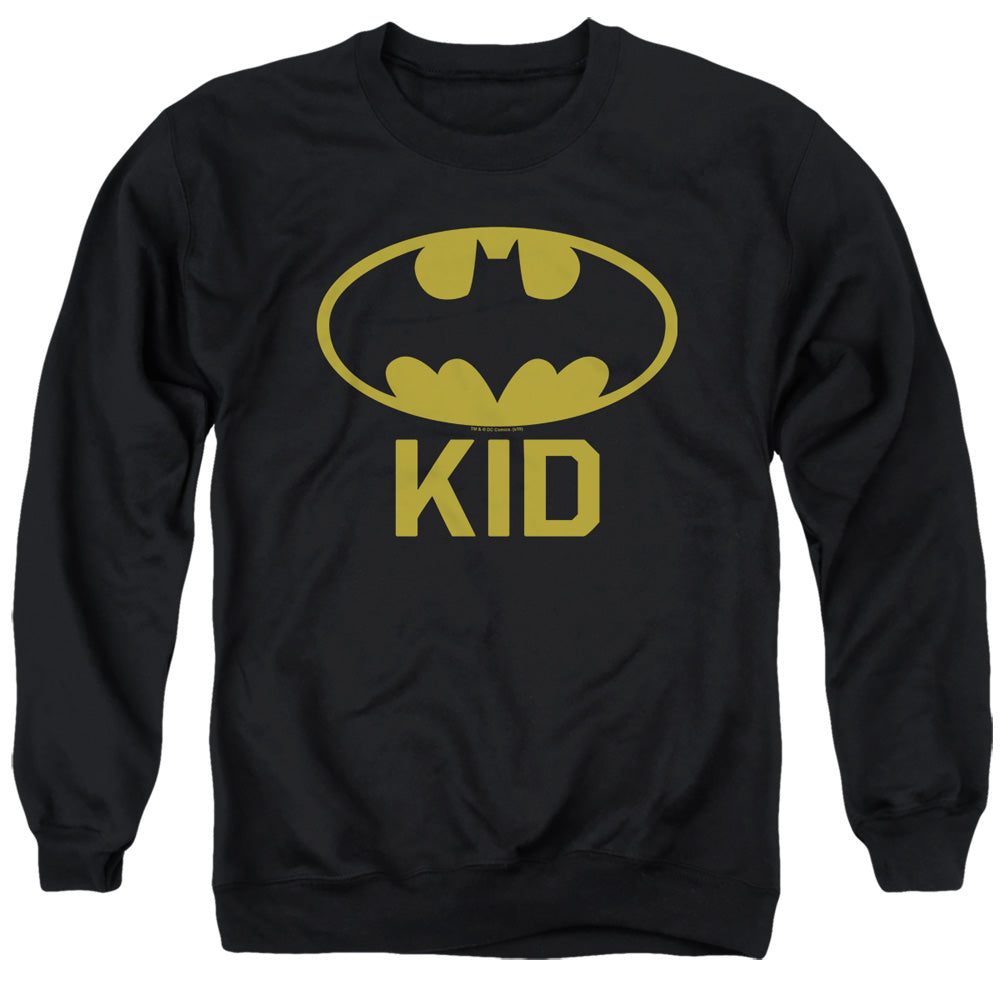 Batman Bat Kid Mens Crewneck Sweatshirt Black