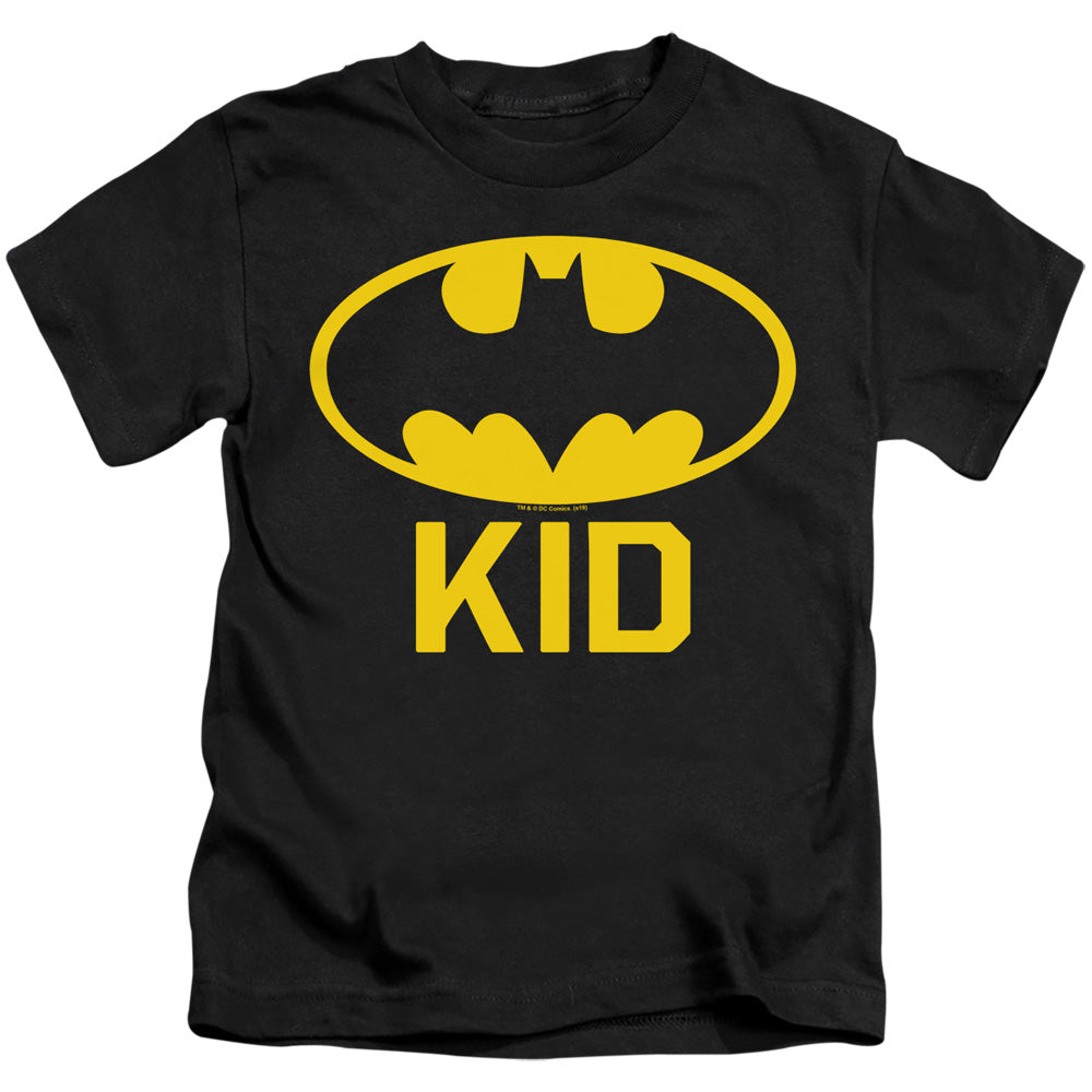 Batman Bat Kid Juvenile Kids Youth T Shirt Black Officially Licensed