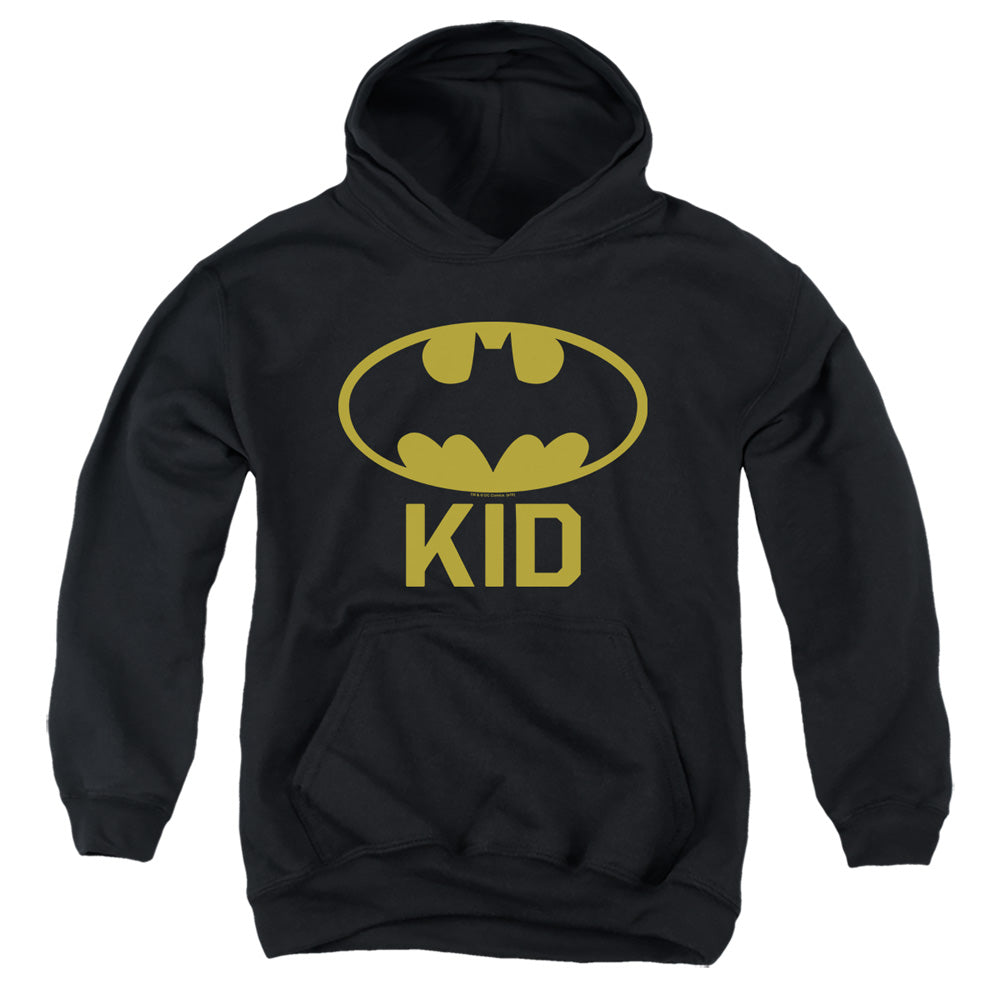 Batman Bat Kid Kids Youth Hoodie Black Officially Licensed
